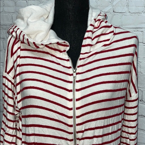 Soft & Comfy Hye Park & Lune Zippered Hooded Sweatshirt - Picture 1 of 12